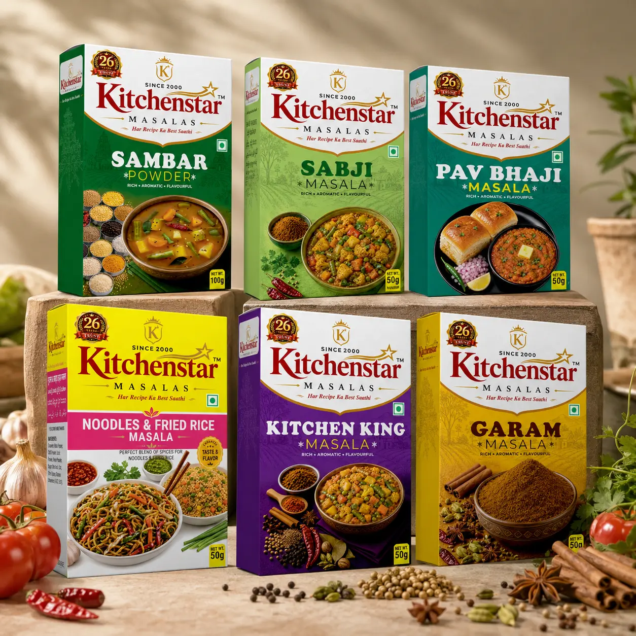 Kitchenstar Masalas Sourcing & Sifting