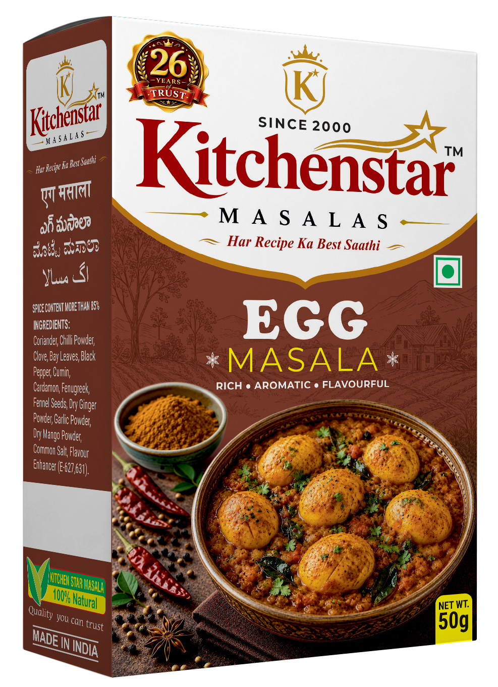 Savory Egg Masala