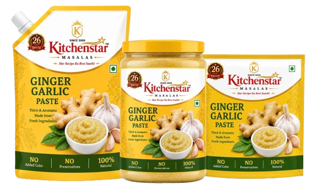 Fresh Ginger Garlic Paste